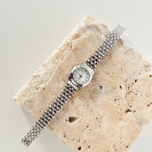 Vesce Atelier Ori Gümüş Saat Beyaz