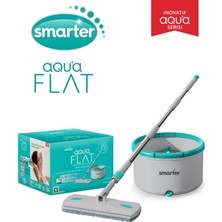 Normadia Aqua Flat Otomatik Temizlik Seti, Temiz ve Kirli Suyu Ayırıcı, Tablet Mop