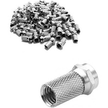 Esranın Dünyası Fully E-320AA F Konnektör Geniş Rg6-U6 (100'LÜ Paket) RSSH34-ESRDNS