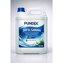 Pundix Pundıx Sıvı El Sabunu 5 Litre – Antibakteriyel Formül, Nemlendirici, Ferah Koku, Ekonomik Avantajlı Boy