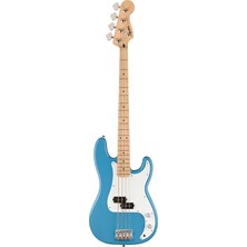Squier 0373902526 Sonic Precision Bass Gitar (California Blue - Akçaağaç Klavye) | Başlangıç Serisi Kaliforniya Mavisi ve Güçlü P-Bass Tonu