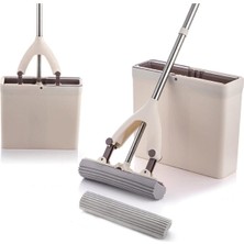 Normadia Yumuşak ve Etkili Pva Sünger Mop Temizlik Seti + Yedek Başlık