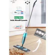 Normadia 360° Döner Başlıklı Mikrofiber Sprey Mop, 350 ml Su Hazneli