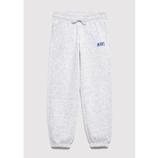 Mavi Mavi Logo Baskılı Gri Eşofman Altı 6010028-88467