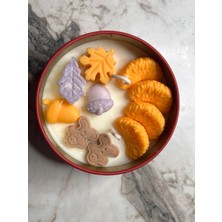 Lilac Mum Kış Bahçesi Mum