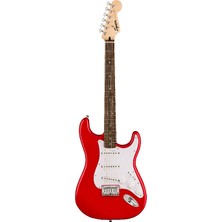 Squier 0373250558 Sonic Stratocaster Ht Elektro Gitar (Torino Red - Laurel Klavye) | Başlangıç Serisi Sabit Köprü (Hardtail) Kırmızı Renk ve Hafif Gövde