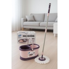 Normadia Storm Döner Başlıklı Sıkmalı Mop ve Temizlik Kova Seti, Pratik ve Şık Set