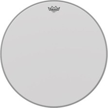 Remo BR-1122-00 Ambassador Coated Kick Derisi (22") | Bas Davul Için Tek Katlı Beyaz