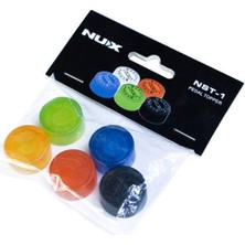 Nux Nst-1 Pedal Düğme Şapkası (Aksesuar - Footswitch Topper) | Renkli Dayanıklı Plastik Yapı, Sahne Kullanımında Kolay Erişim, Buton Koruyucu ve Estetik Görünüm | Uyum: Tüm Standart Pedal Switchleri