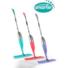 Normadia Renkli 3'lü Sprey Mop Paspas Temizlik Seti, Kolay ve Hızlı Temizlik