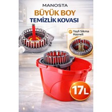 Normadia Pratik ve Hijyenik Yaylı Temizlik Kovası, Kolay Kullanım Sağlar