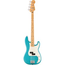 Fender 0140472518 Player Iı Precision Bass Gitar (Aquatone Blue) | Akçaağaç Klavye Güçlü Split-Coil Manyetik ve Kaya Gibi Sağlam Ton