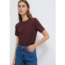 Mavi Bordo Basic Tişört 1613788-70223