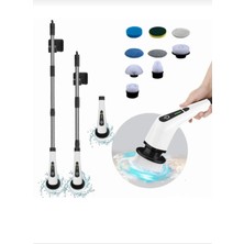 Normadia Çok Yönlü Elektrikli Temizlik Fırçası Seti – 9 Farklı Başlık