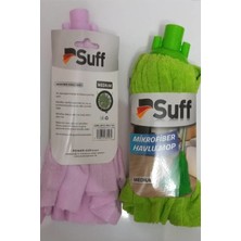 Normadia 3’lü Medium Mikrofiber Havlu Vileda Tipi Paspas Mop Yedek Ucu