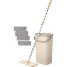 Normadia Pratik ve Çok Amaçlı Mikrofiber Paspas Seti, Kolay Temizlik Için Ideal