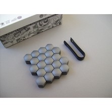 Audi Q7 4l 2006-2015 Bijon Kapak Seti Koyu Gri 19MM Orijinal