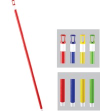 Normadia Çelik Saplı Renkli Vidalı 21 mm 120 cm Çok Renkli Asorti