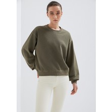 Mavi Bisiklet Yaka Haki Sweatshirt 1S10475-80769