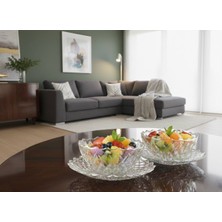 Rova Tr Asel Serisi Çok Amaçlı Sunum Kasesi Sutlaç,meyve Salatası ,hediyelik 6 Kişilik -Çeyizlik