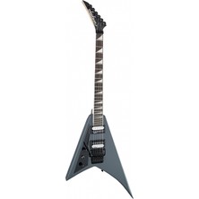 Jackson 2911147522 Js Series Rhoads JS32L Solak Elektro Gitar (Satin Gray - Amaranth Klavye) | Js Serisi Solak Gitaristler Için Mat Gri Kaplama ve Floyd Rose