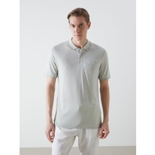Lc Waikiki Yeni Sezon Polo Yaka Merserize Görünümlü Erkek Tişört