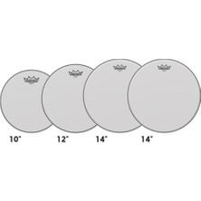 Remo PP-0110-BA Propack Ambassador Coated (10-12-14 + 14) | Tam Set Tom ve Trampet Derileri