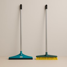 Normadia Çift Kauçuklu Metal Saplı 2 Yönlü Süngerli Fırçalı Çekpas Seti