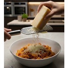 Bienca 304 Paslanmaz Çelik El Rendesi 24 cm – Ince Peynir Rendesi, Limon & Sarımsak Rendesi, Profesyonel Mutfak Rendesi