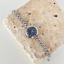 Vesce Atelier Avelay Gümüş Saat Lacivert