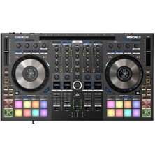 Reloop 17 0010 Mixon 8 Pro Hibrit Dj Kontrolcü | 4 Kanal Serato ve Djay Pro Uyumlu iPad Dock