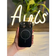 Ayis Aksesuar Iphone 13/14 Uyumlu 17 Serisi Dönüşümlü Siyah Kılıf