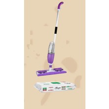 Normadia Pratik Sprey Mop ve Temizlik Havlusu Seti, Kolay ve Hızlı Temizlik