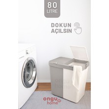 Normadia Iki Parçalı Dokunmatik Çamaşır ve Çöp Sepeti Seti, Galoş ve Bone Kutusu