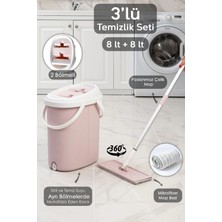 Normadia Pratik ve Çok Amaçlı Mikrofiber Mop Temizlik Seti ile Parlak Yüzeyler