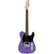 Squier 0373551517 Sonic Esquire H Elektro Gitar Ultraviolet (Başlangıç) | Laurel Klavye, Tek Humbucker Manyetik, Ergonomik Modern Kasa