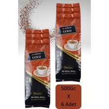 Caffe Milano Gold Kahve - Premium 500 gr 6'lı Set