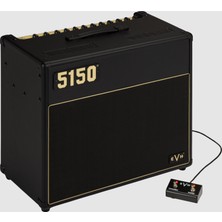 Evh 2258306000 5150 Iconic EL34 40W 1X12 Elektro Gitar Amfisi (Üst Segment) | Siyah, Tüplü Amfi Karakteri, Güçlü Rock ve Metal Tonları