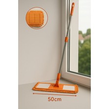 Normadia 50 cm Mikrofiber Yassı Makarna Mop ile Kolay Temizlik