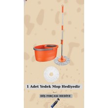 Normadia Faster Yeni Nesil Döner Başlıklı Otomatik Temizlik Seti ve Yedek Mop