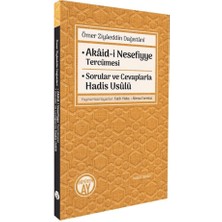 Büyüyen Ay Yayınları Akaid-I Nesefiyye Tercümesi - Sorular ve Cevaplarla Hadis Usulü