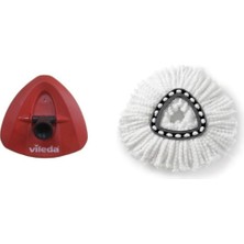 Normadia Turbo Microfiber Paspas Yedek ve Üçgen Başlık Seti, Pratik ve Temiz Kullanım