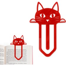 Bcoverart Kitap Ayracı Pisicik Kırmızı