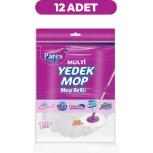 Normadia Çoklu Yedek Mop Seti, 12 Paket, Temizlik Kolaylığı ve Pratik Kullanım