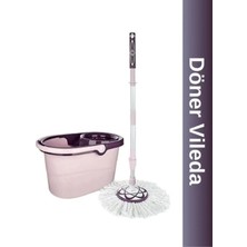 Normadia Titiz Storm Döner Vileda Seti, 10 Litre, Temizlikte Güç ve Kolaylık