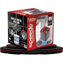 Normadia Mikrofiber Moplu Katlanabilir Temizlik Seti, Temiz Su ve Kirli Su Ayrımı