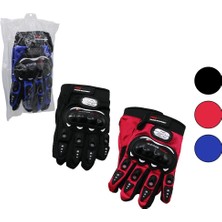 Motorcu Koruyucu Eldiven Renkli - Standart Tek Boy (4887)