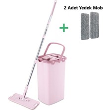 Normadia Pratik Flora Tablet Mop Temizlik Seti 2'li Yedekli, Hijyenik ve Kolay Kullanım