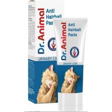 Dr. Animaı Urinary & Anti-Hairball Kedi Malt Macunu | Tüy Yumağı Önleyici ve Idrar Yolu Koruyucu (Kızılcık Özlü)