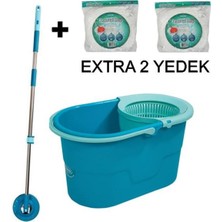 Normadia Pratik Temizlik Kovası ve Seti, Yedek Püsküllü, Kolay Kullanım